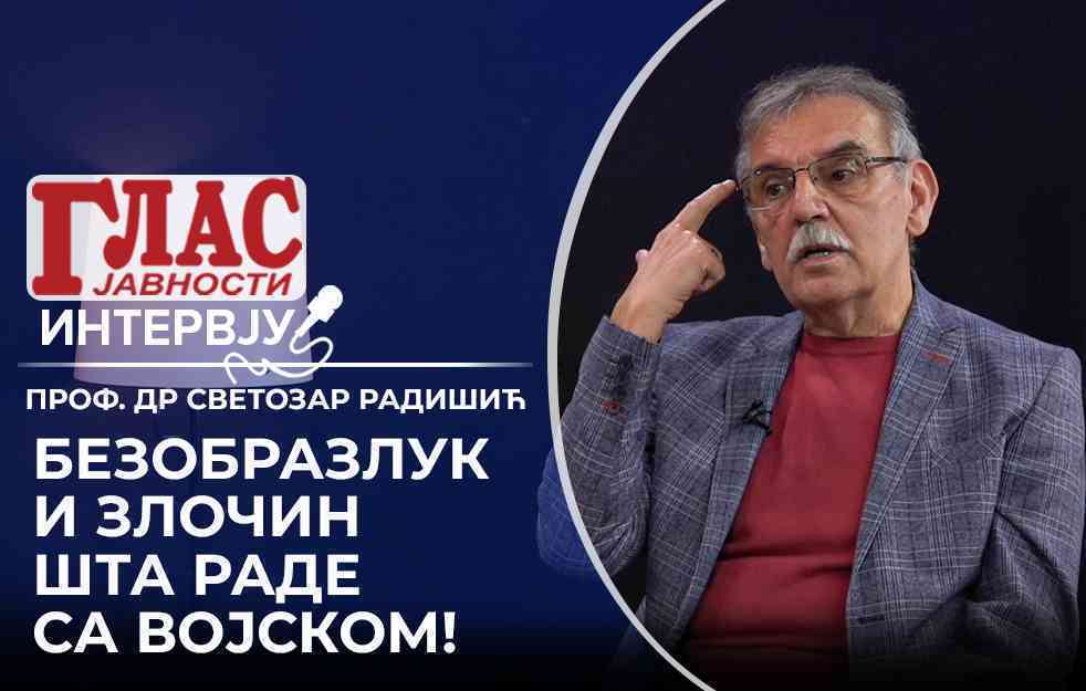 SVETOZAR RADIŠIĆ: SRBI, OSVESTIMO SE, NESTAJEMO! OKUPIRANI SMO, ZLOČIN JE ŠTA RADE SA NAŠOM VOJSKOM! (VIDEO)